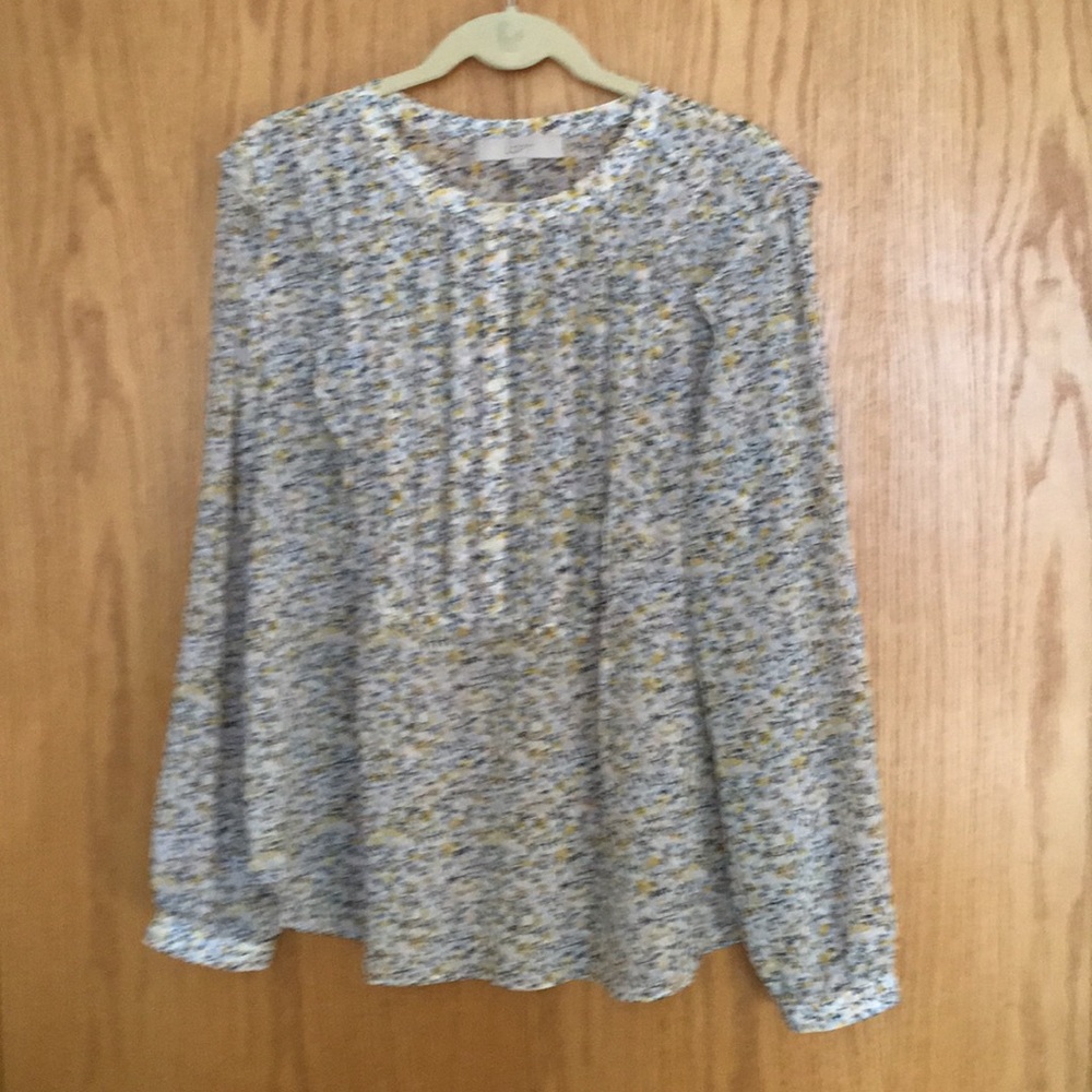 LOFT long sleeve blouse